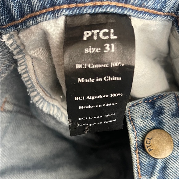 PTCL Stylish Blue Distressed Ankle Jeans - Picture 10 of 11